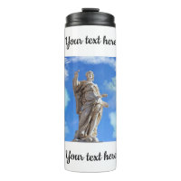 Europa Rom Reise Thermal Tumbler mit Skulptur