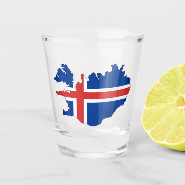 Europa Schnapsglas (Vorderseite)