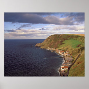Europa, Schottland, Aberdeen. Overhead-Ansicht Poster