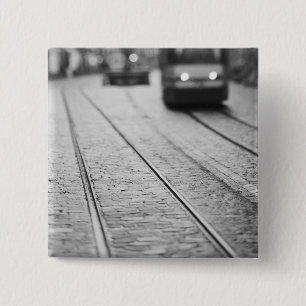 Europa, Schweiz, Bern. Straßenbahnen, Button