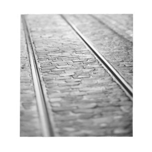 Europa, Schweiz, Bern. Straßenbahnschienen, 2 Notizblock