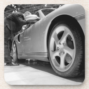 Europa, Schweiz, Genf. Genfer Autosalon; 5 Untersetzer