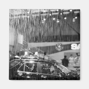 Europa, Schweiz, Genf. Genfer Autosalon; Magnet
