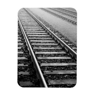 Europa, Schweiz, Zürich. Bahngleise Magnet