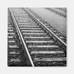 Europa, Schweiz, Zürich. Bahngleise Magnet