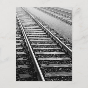 Europa, Schweiz, Zürich. Bahngleise Postkarte