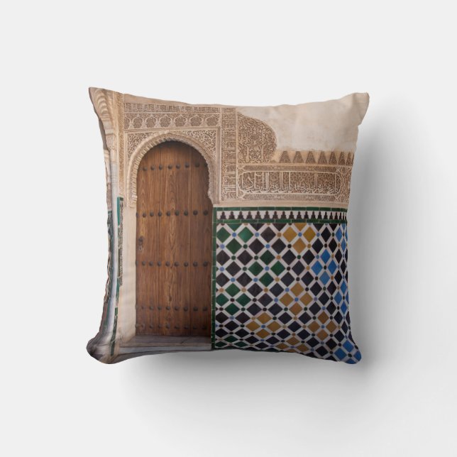 Europa, Spanien, Andalusien, Granada, Alhambra Kissen (Vorderseite)