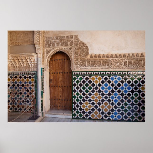 Europa, Spanien, Andalusien, Granada, Alhambra Poster (Vorne)