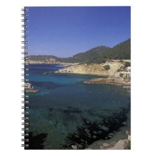 Europa, Spanien, Balearen, Ibiza, Cala de Notizblock