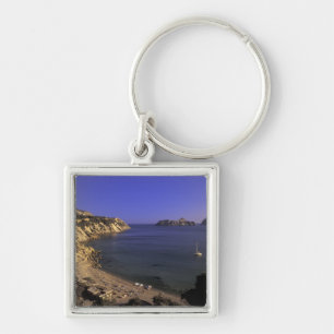 Europa, Spanien, Balearen, Ibiza, Cala d'Hort Schlüsselanhänger