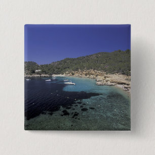 Europa, Spanien, Balearen, Ibiza, Cala Salada. Button