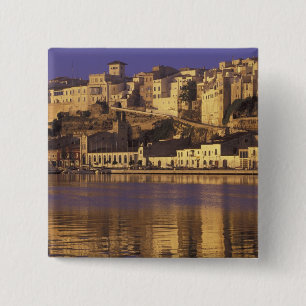 Europa, Spanien, Balearen, Menorca, Mao. Morgendäm Button