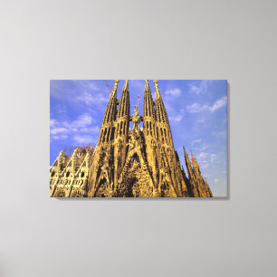 Europa, Spanien, Barcelona, Sagrada Familia Leinwanddruck