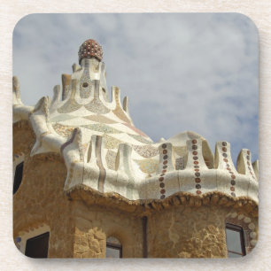 Europa, Spanien, Katalonien, Barcelona. Park Güell Getränkeuntersetzer