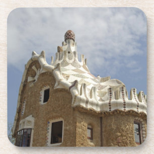 Europa, Spanien, Katalonien, Barcelona. Park Güell Getränkeuntersetzer