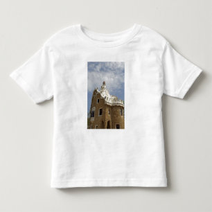 Europa, Spanien, Katalonien, Barcelona. Park Güell Kleinkind T-shirt