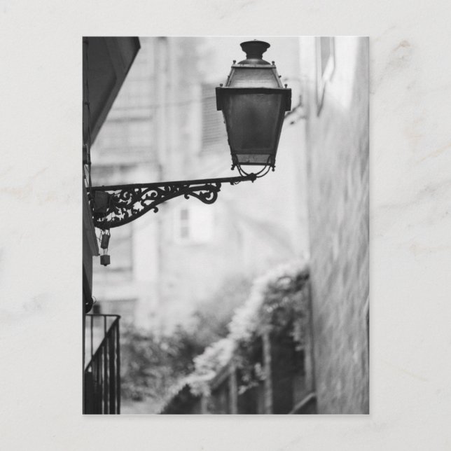 Europa, Spanien, Mallorca. Straßenlampen, Palma Postkarte (Vorderseite)