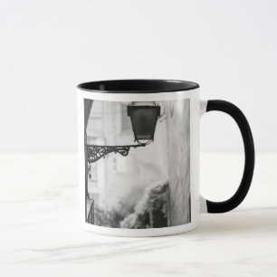 Europa, Spanien, Mallorca. Straßenlaternen, Palma Tasse