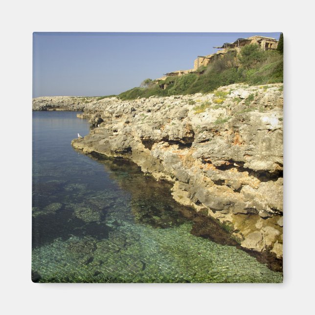 Europa, Spanien, Menorca (auch Menorca), Binibeca. Magnet (Vorne)