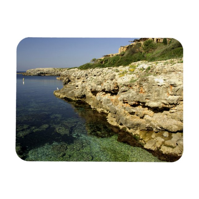 Europa, Spanien, Menorca, Binibeca. 2 Magnet (Horizontal)