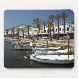 Europa, Spanien, Menorca. Fischen Mousepad