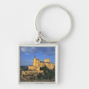 Europa, Spanien, Segovia. Der Alcazar, ein Welt Schlüsselanhänger