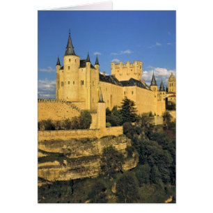 Europa, Spanien, Segovia. Der imposante Alcazar,