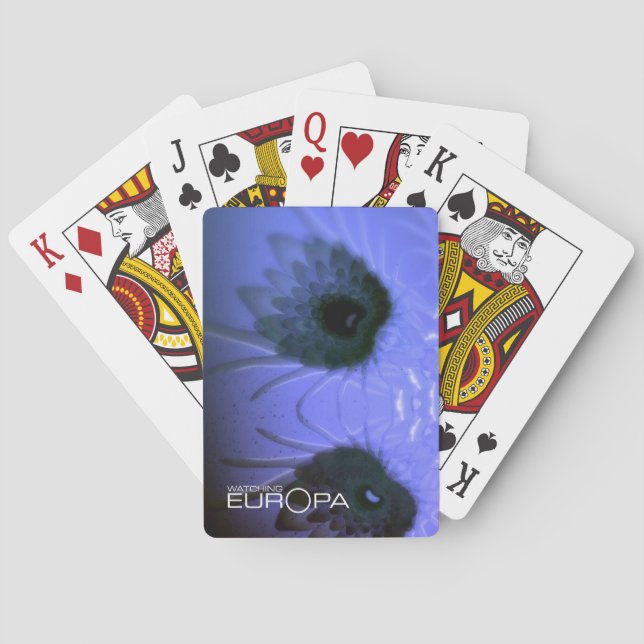 Europa spielen Karten #1 Spielkarten (Rückseite)