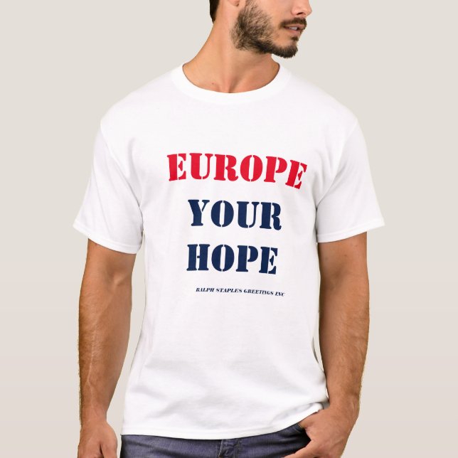 EUROPA T-Shirt (Vorderseite)