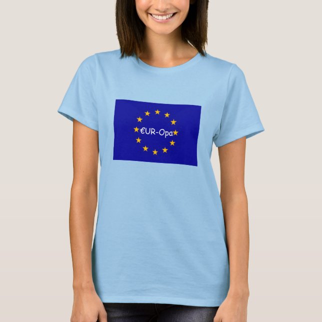 Europa T-Shirt (Vorderseite)
