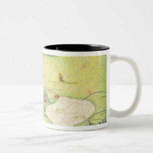 Europa und Zentralasien Zweifarbige Tasse