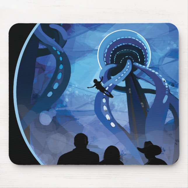 „Europa“ – Visions of the Future-Mauspad Mousepad (Vorne)