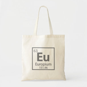Europa - Wissenschaft - Periodische Tischgestaltun Tragetasche