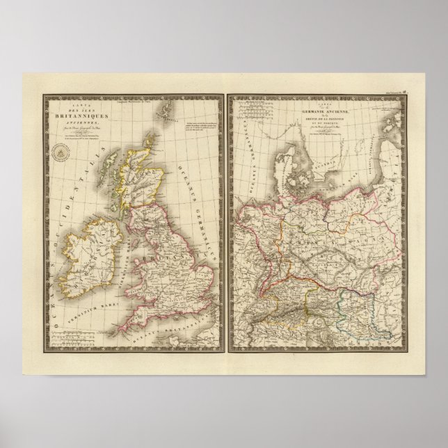 Europa - ZentralEngland Poster (Vorne)