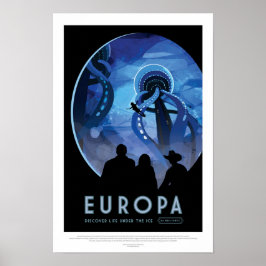 Europa | Zukunftsvisionen der NASA Poster