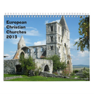 Europäische christliche Kirchen 2013 Kalender