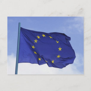 Europäische Flagge (FFA) Postkarte