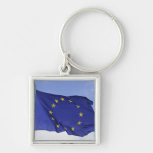 Europäische Flagge RF) Schlüsselanhänger