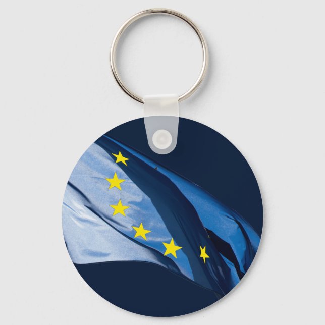 Europäische Flagge Schlüsselanhänger (Vorderseite)