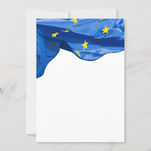 Europäische Flaggeneinladung Einladung