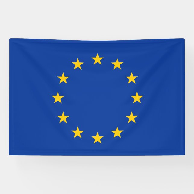 Europäische Gewerkschaft Banner (Horizontal)