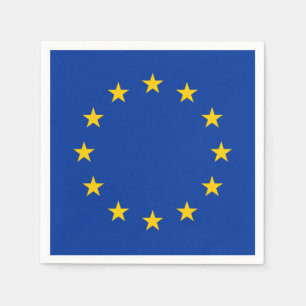 Europäische Gewerkschaft (EU) (Europa) Serviette