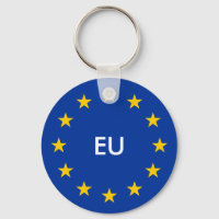Europäische Gewerkschaft EU-Flaggen-Schlüsselanhän