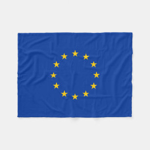Europäische Gewerkschaft EU kennzeichnen Europa Fleecedecke