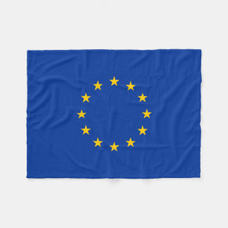 Europäische Gewerkschaft EU kennzeichnen Europa Fleecedecke