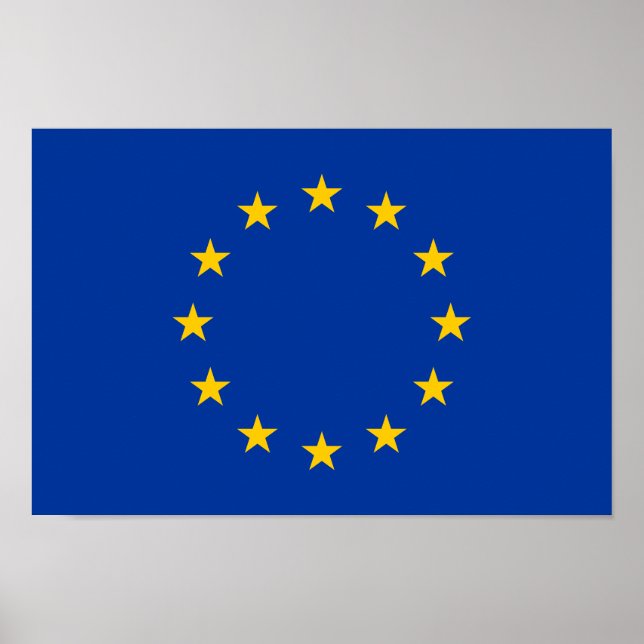 Europäische Gewerkschaft Poster (Vorne)