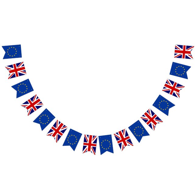 Europäische Gewerkschafts-britisches Wimpelkette (Alle)