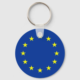 europäische Gewerkschaftsflagge Schlüsselanhänger