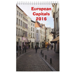 Europäische Hauptstädte - 2016 Kalender