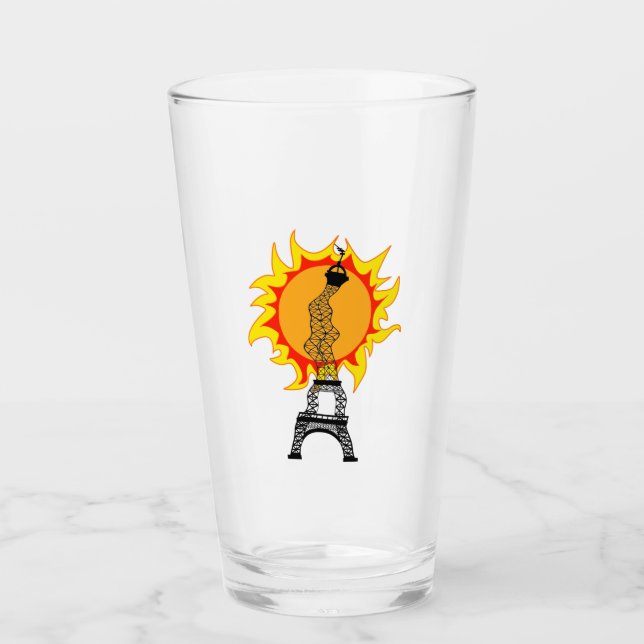 Europäische Hitzewelle Glas (Vorderseite)